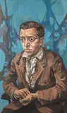 Portrait of Richard Attenborough by Bryan Kneale Ra, sold Oct 2015