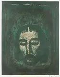 Georges Rouault, Suaire (Chapon Rouault 113), Lithograph printed in colours, circa 1925, on wove