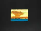 Indian View L (Heenk 22) by Howard Hodgkin, Screenprint in colours, 1971, on J Green, sold Oct 2015