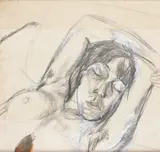 Girl in bed by Timothy Behrens, sold Oct 2015