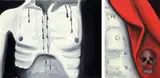 Marcel van Eeden, Ohne Titel, Um 2007, Diptychon. Öl auf Leinwand