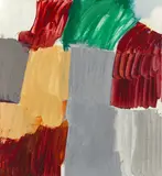 UNTITLED by Jerry Zeniuk, 1991, Öl auf Leinwand, sold May 2022