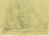 Johann Georg von Dillis, Baumgruppe im Englischen Garten