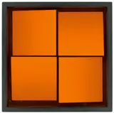 Klaus Staudt, Ohne Titel (MI III OR 478), 1969, Objektkasten: Holz, Acrylglas und Karton
