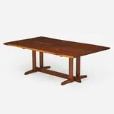 Frenchman's Cove dining table by Mira Nakashima, Nakashima Studio, sold Sep 2018