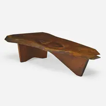 Slab coffee table by George Nakashima, Nakashima Studio, sold Sep 2018
