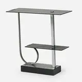 Rare tiered side table (Model no. 438) by Walter von Nessen, sold Sep 2018