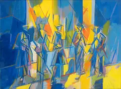 'Dole queue' by Humphrey Jennings, sold Oct 2015