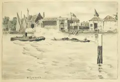 Thames view by Walter Greaves, sold Oct 2015