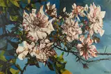 Wild roses by Bryan Kneale Ra, sold Oct 2015
