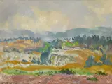 Peat Road above Aultbea, Wester Ross by Rsa Rsw Mary Armour, sold Oct 2015