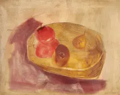 Fruit bowl by Derrick Greaves, offered Oct 2015