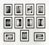 Gregor Schneider, Totes Haus u r Rheydt, 1999, 11 Schwarz-Weiß-Fotografien, jeweils im Künstler­rahmen