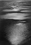 Alfred Ehrhardt, Blick aus der Vogelschau über das Watt aufs Meer, 1934, Vintage. Silbergelatineabzug. Agfa-Brovira-Papier