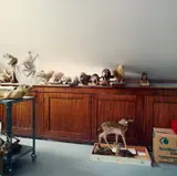 Naturkundemuseum Oldenburg XII 1998 by Candida Höfer, C-Print. Kodak-Papier, sold May 2017
