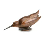 Geoffrey Dashwood, Woodcock,  standing on a circular base, bronze