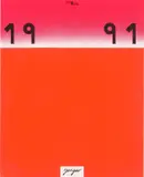 Rupprecht Geiger, Kalender 1991, 1990, Ringkalender mit 13 Farbserigrafien auf beschichtetem Papier, jeweils typografisch bedruckt