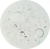 Ohne Titel by Mary Bauermeister, Um 1983, Optische Linsen auf Glasscheibe montiert. Durchmesser: 80 cm (31 ½ in.), sold Sep 2024