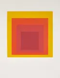 Aus: „Hommage au Carré by Josef Albers, 1964, Farbserigraphie auf einem gefalteten Bogen Papier, sold Aug 2023