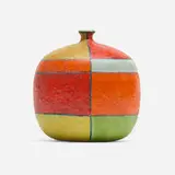 Guido Gambone, Vase, c. 1960, glazed stoneware