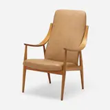Peter Hvidt & Orla Mølgaard-Nielsen, High-back lounge chair