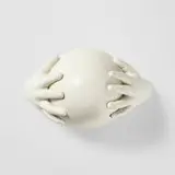 Untitled (sculpture) by Richard Etts, 1974, painted plaster, sold Jan 2024