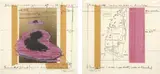 Christo, Surrounded Islands, Projekt für Biscayne Bay, Greater Miami, Florida, 1987, 2-teilige Arbeit: Licht- und Farbserigraphie über Collage aus Photographie, Klebestreifen und Kunststoffgewebe auf Bütten