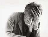 Herbert Matter, Alberto Giacometti, Paris, Um 1965, Späterer Silbergelatineabzug. Agfa-Papier