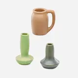 Van Briggle Pottery, Two vases and one pitcher