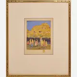 Gustave Baumann, Color woodblock print