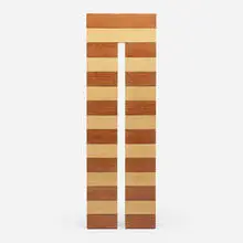 Shigeru Uchida, Come Rain cabinet from the Furniture as Remembrance series, 1991, walnut, ash, walnut veneer, ash veneer
