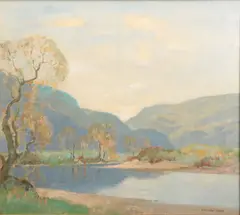 Autumn, Glen Masson by Matthew Adam, oil on canvas, sold Oct 2015