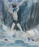 William Baillie, Legend, watercolour