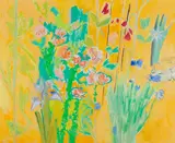 Wild Spring Flowers by David Alan Redpath Michie Rsa Rgi FRSA, oil on canvas, offered Oct 2015