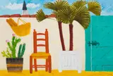 Locked Gate by Jack Knox Rsa Rsw Rgi, oil on canvas, offered Oct 2015