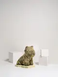 Floral Puppy by Jeff Koons, 1992, Getrocknete Blumen; Kunstharz; Plastik, sold Nov 2019