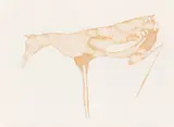 Hirschkuh by Joseph Beuys, 1979, Farblithografie auf BFK Rives-Velin, sold May 2022
