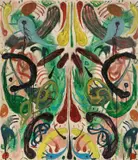 Sebastian Dacey, Ohne Titel, 2009, Öl und Lack auf Leinwand