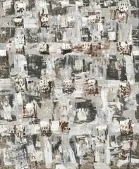Siedlung by Thomas Hartmann, 1996, Acryl auf Leinwand, sold Feb 2022
