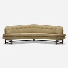 Edward Wormley, Sofa, model 6329, 1955, upholstery, mahogany