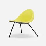 Aluminum chair by Poul Kjaerholm, enameled aluminum, enameled steel, sold Dec 2023