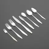 Diamond flatware service by Gio Ponti, 1958, sterling silver, stainless steel, sold Dec 2023
