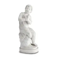 Joseph Gott, Italian marble figure, marble