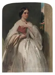 James Sant, Portrait of 17th Countess of Rothes, oil on canvas