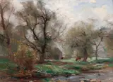 Houston Mill by William Miller Frazer, oil on canvas, offered Jun 2015