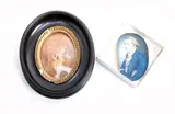 William Smith, A gentleman, said to be The 4th Duke of Gordon, watercolour on ivory, oval