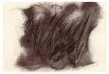 Fossilien by Arnulf Rainer, 1984, Aquarell und Farbkreide auf Velin, sold May 2014
