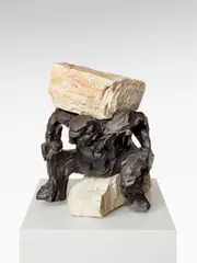 Ohne Titel (Lo schiavo di Lucca) by Karl Horst Hödicke, Um 1987, Bronze und Naturstein, sold Jun 2026