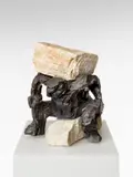 Ohne Titel (Lo schiavo di Lucca) by Karl Horst Hödicke, Um 1987, Bronze und Naturstein, sold Jun 2026