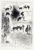 Scènes de Corrida; Carnet de la Californie by Pablo Picasso, 1959, Lithographie auf Arches-Velin, sold Dec 2007